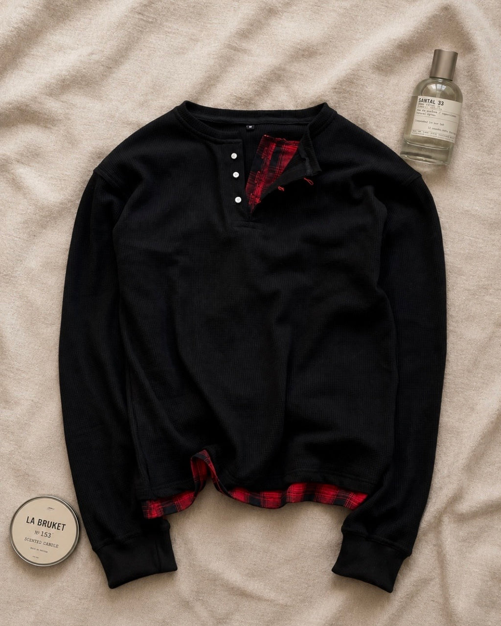 Kalm & Khaos Longsleeve Henleys